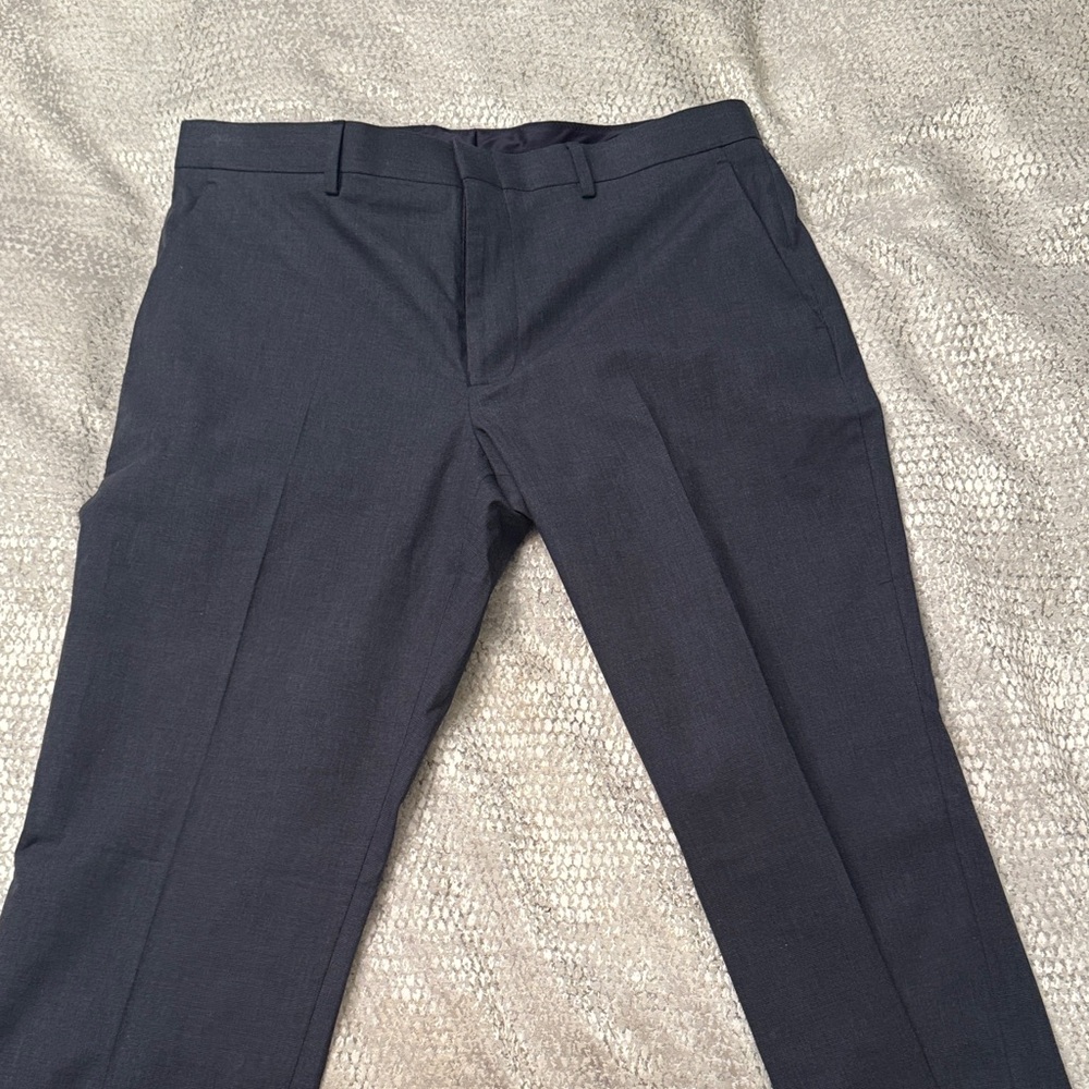 J.Crew Ludlow Slim-fit suit pant in Italian cotton blend Dark Gray (slate) 33x30 - Picture 3 of 7